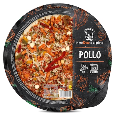 Pizza de pollo Dia Al Punto 400 g-0