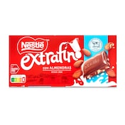 Chocolate con leche y almendras Nestlé Extrafino 123 g