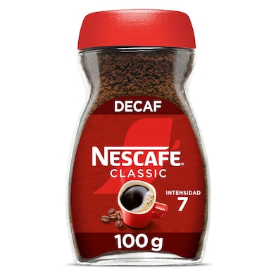 Café soluble descafeinado Nescafé 100 g-0
