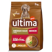 Alimento para perros senior Ultima 3 Kg
