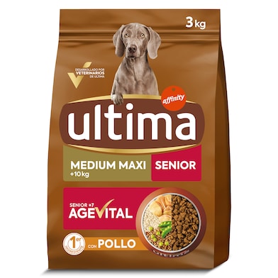 Alimento para perros senior Ultima 3 Kg-0