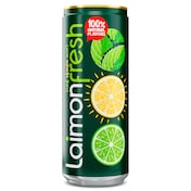 Refresco de lima limón con menta Laimon fresh lata 33 cl