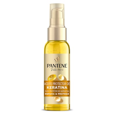 Aceite seco repara y protege nutre las puntas Pantene 100 ml-0 Aceite seco repara y protege nutre las puntas Pantene 100 ml-0