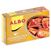 Trozos de calamar en salsa americana Albo 72 g