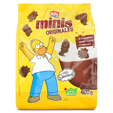 Mini galletas Los Simpsons Arluy 400 g-0 Mini galletas Los Simpsons Arluy 400 g-0