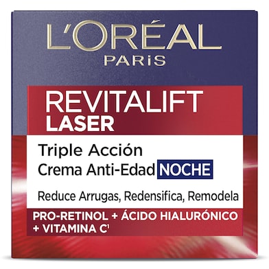 Crema de noche antiarrugas intensiva L'Oréal 50 ml-0