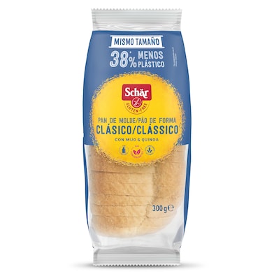 Pan de molde sin gluten Dr. Schar 300 g-0 Pan de molde sin gluten Dr. Schar 300 g-0
