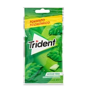 Chicles sabor hierbabuena sin azúcar Trident 43 g