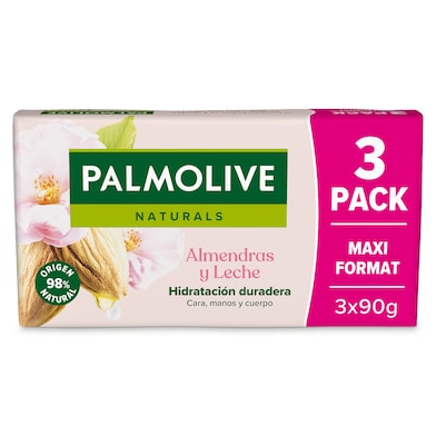 Jabón de manos almendra y leche Palmolive 270 g-0
