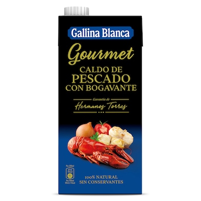 Caldo de pescado gourmet Gallina Blanca 1 L-0