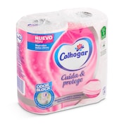 Papel higiénico cuida y protege 3 capas Colhogar bolsa 4 unidades