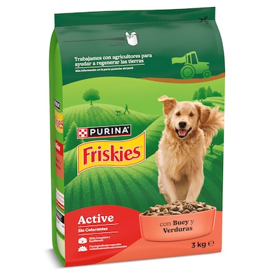 Alimento para perros con buey y verduras Friskies 3 Kg-0 Alimento para perros con buey y verduras Friskies 3 Kg-0