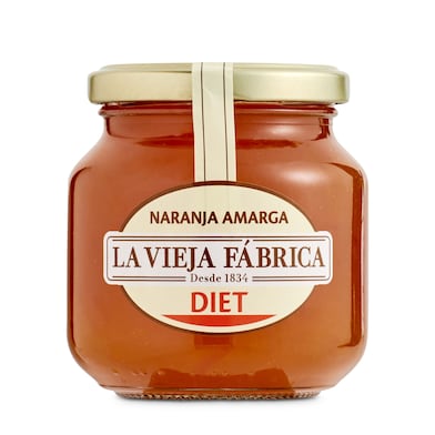 Mermelada de naranja amarga diet La vieja fabrica 290 g-0 Mermelada de naranja amarga diet La vieja fabrica 290 g-0