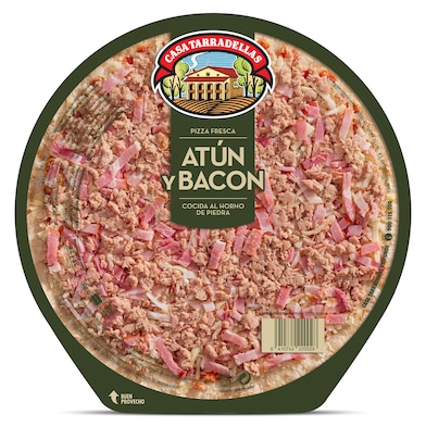 Pizza atún y bacon Casa Tarradellas 405 g-0 Pizza atún y bacon Casa Tarradellas 405 g-0