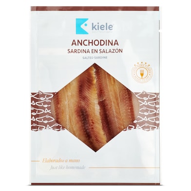 Filetes de sardina anchoada Kiele 50 g-0