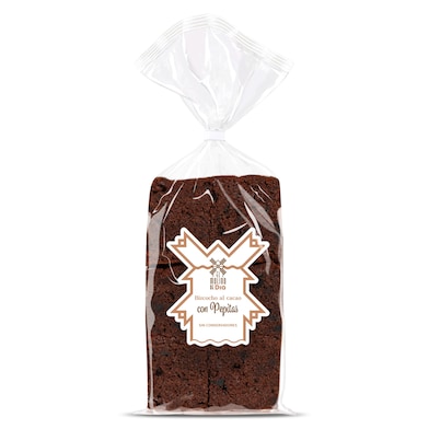 Bizcocho con pepitas de chocolate El Molino de Dia 350 g-0 Bizcocho con pepitas de chocolate El Molino de Dia 350 g-0