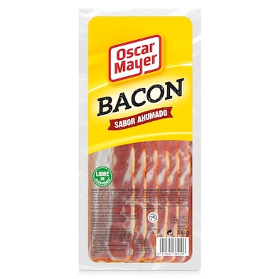 Bacón sabor ahumado Oscar Mayer 100 g-0 Bacón sabor ahumado Oscar Mayer 100 g-0