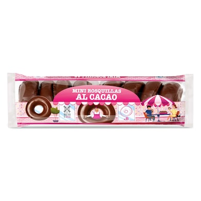 Mini rosquillas al cacao El Molino de Dia 155 g-0 Mini rosquillas al cacao El Molino de Dia 155 g-0