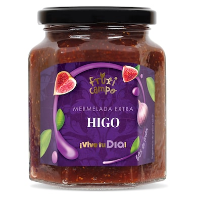 Mermelada de higo extra 60% fruta Dia Fruticampo 320 g-0 Mermelada de higo extra 60% fruta Dia Fruticampo 320 g-0