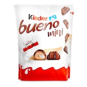Mini barritas de chocolate con leche y avellanas Kinder 108 g