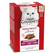 Alimento para gatos con buey, ternera y cordero Gourmet 6 x 50 g