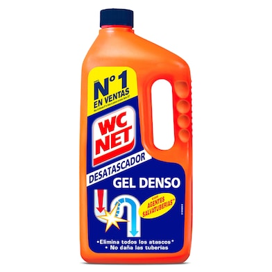 Desatascador de tuberías gel denso WC Net 1 L-0 Desatascador de tuberías gel denso WC Net 1 L-0