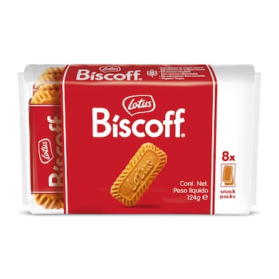 Galletas caramelizadas Lotus Biscoff 124 g-0 Galletas caramelizadas Lotus Biscoff 124 g-0