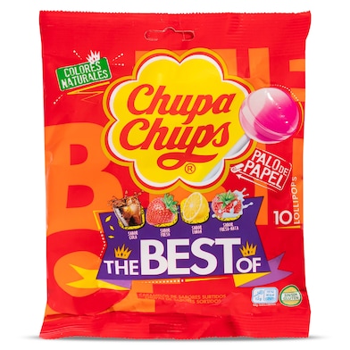 Caramelos con palo Chupa Chups 120 gr-0 Caramelos con palo Chupa Chups 120 gr-0