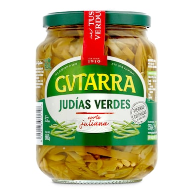 Judías verdes cortadas en tiras Gvtarra 350 g-0