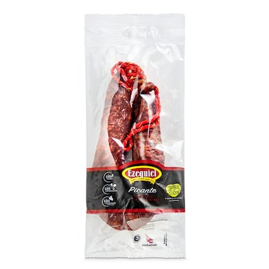 Chorizo picante ahumado Ezequiel 425 g-0 Chorizo picante ahumado Ezequiel 425 g-0