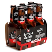 Cerveza Estrella Galicia pack 6 x 20 cl