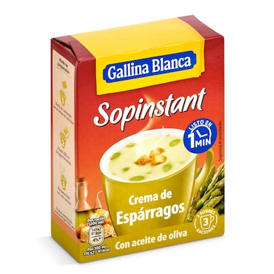 Crema de espárragos Gallina Blanca Sopinstant 57 g-0