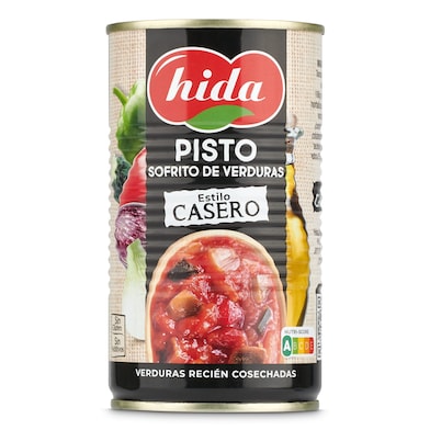 Pisto de tomate frito con verduras Hida 340 g-0