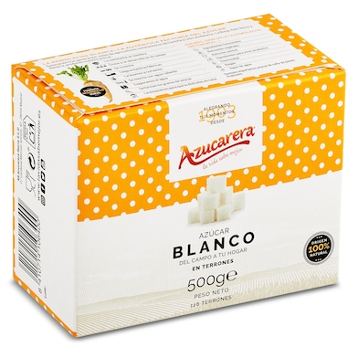 Azúcar blanco en terrones Azucarera 500 g-0