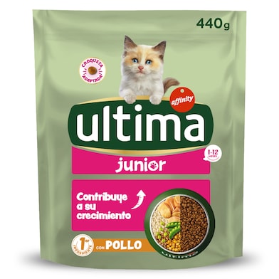 Alimento para gatos junior con pollo Ultima 440 g-0 Alimento para gatos junior con pollo Ultima 440 g-0