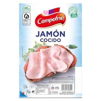 Jamón cocido Campofrío Finissimas 75 g-0