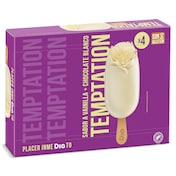 Helado bombón chocolate blanco Dia Temptation 4 x 84 g