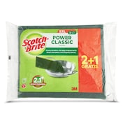 Estropajo gigante classic verde Scotch brite 3 unidades