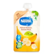 Alimento infantil con puré de manzana y plátano Nestlé 90 g