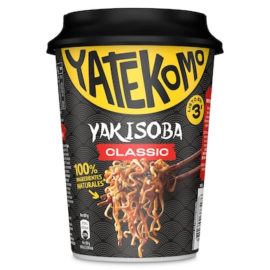 Noodles yakisoba Gallina Blanca Yatekomo 93 g-0 Noodles yakisoba Gallina Blanca Yatekomo 93 g-0