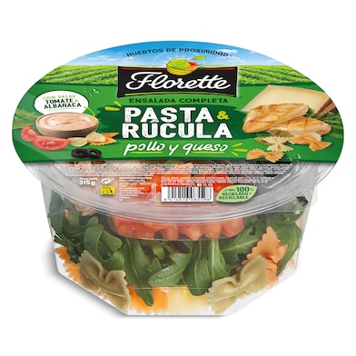 Ensalada de pasta y rúcula Florette 325 g-0 Ensalada de pasta y rúcula Florette 325 g-0