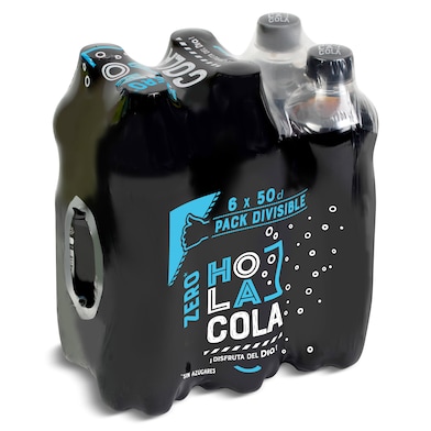 Refresco de cola zero Dia Hola Cola 6 x 500 ml-0 Refresco de cola zero Dia Hola Cola 6 x 500 ml-0
