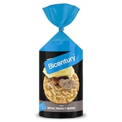 Tortitas de maíz sabor setas, trufa y queso Bicentury 124 g