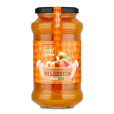 Mermelada de melocotón extra Dia Fruticampo 650 g-0 Mermelada de melocotón extra Dia Fruticampo 650 g-0