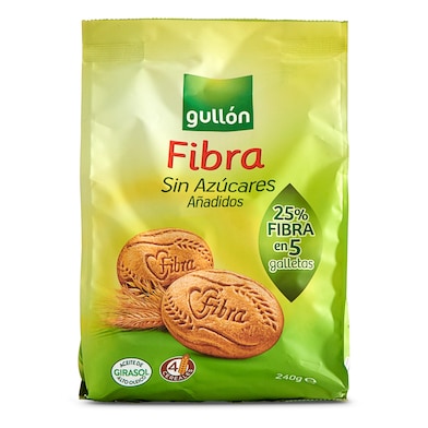 Galletas con fibra sin azúcares Diet fibra 240 g-0 Galletas con fibra sin azúcares Diet fibra 240 g-0