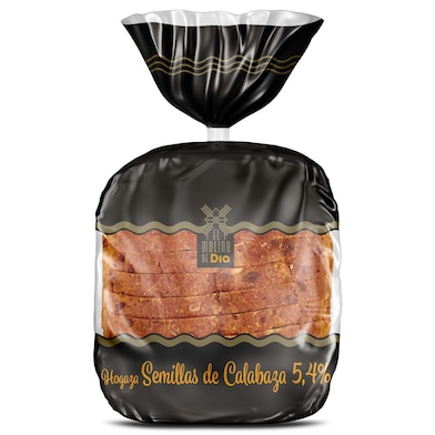 Hogaza con pipas de calabaza El Molino de Dia 500 g-0 Hogaza con pipas de calabaza El Molino de Dia 500 g-0