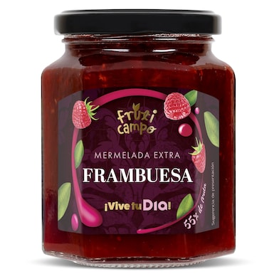 Mermelada de frambuesa extra Dia Fruticampo 320 g-0