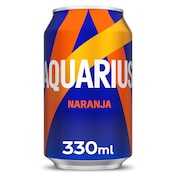 Aquarius de naranja 330 ml