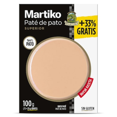 Paté de pato superior Martiko 75 g-0