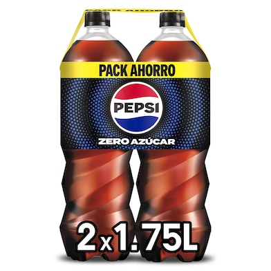 Pepsi zero azúcar 2 x 1.75 L-0 Pepsi zero azúcar 2 x 1.75 L-0